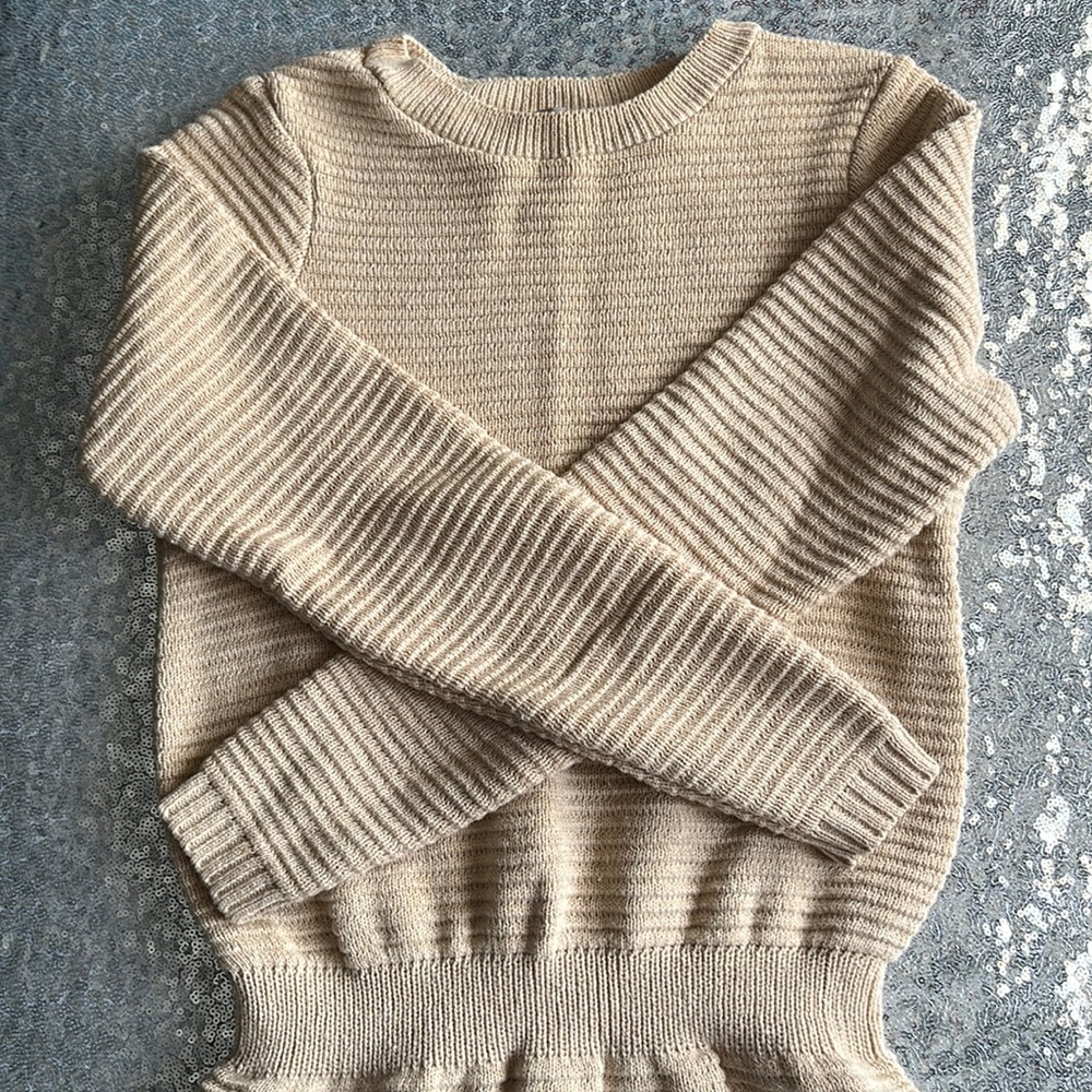 asos beige sweater dress
